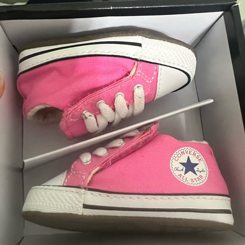 Pink Baby Converse